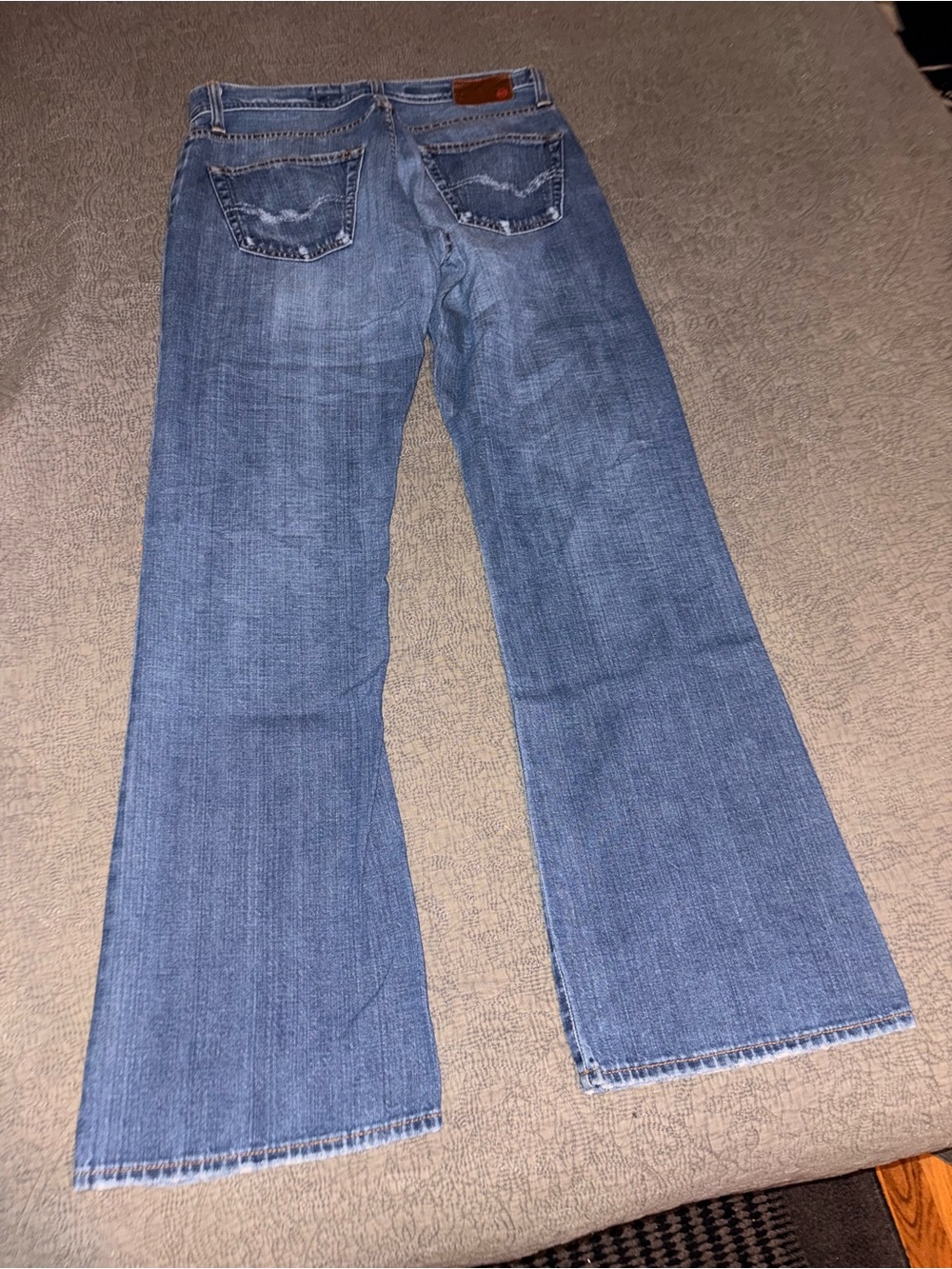 AG ADRIANO GOLDSCHMIED THE FILLMORE BOOTCUT FLAR JEANS WOMANS 32 MADE IN USA Y2K - Picture 2 of 13
